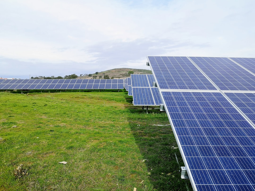 Photo Solar panel installation