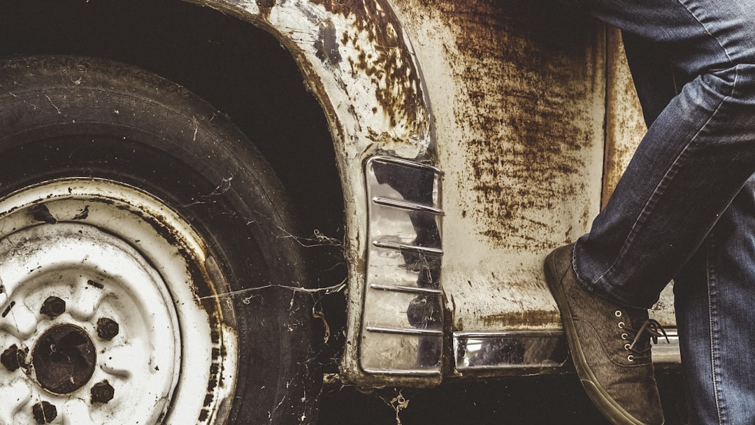 Photo Weathered patina